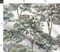 Vintage Woodland Watercolor Forest Wood Oak Old World Scenic Trees Custom Printed Fabric by Spoonflower Various Fabrics by the Yard or Fat Quarter